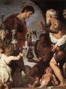 STROZZI, Bernardo The Charity oil painting artist